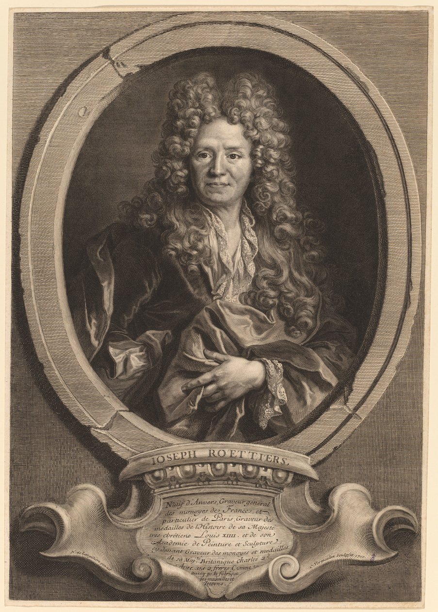 Joseph Roettiers alkotó: Cornelis Vermeulen after Nicolas de Largillierre