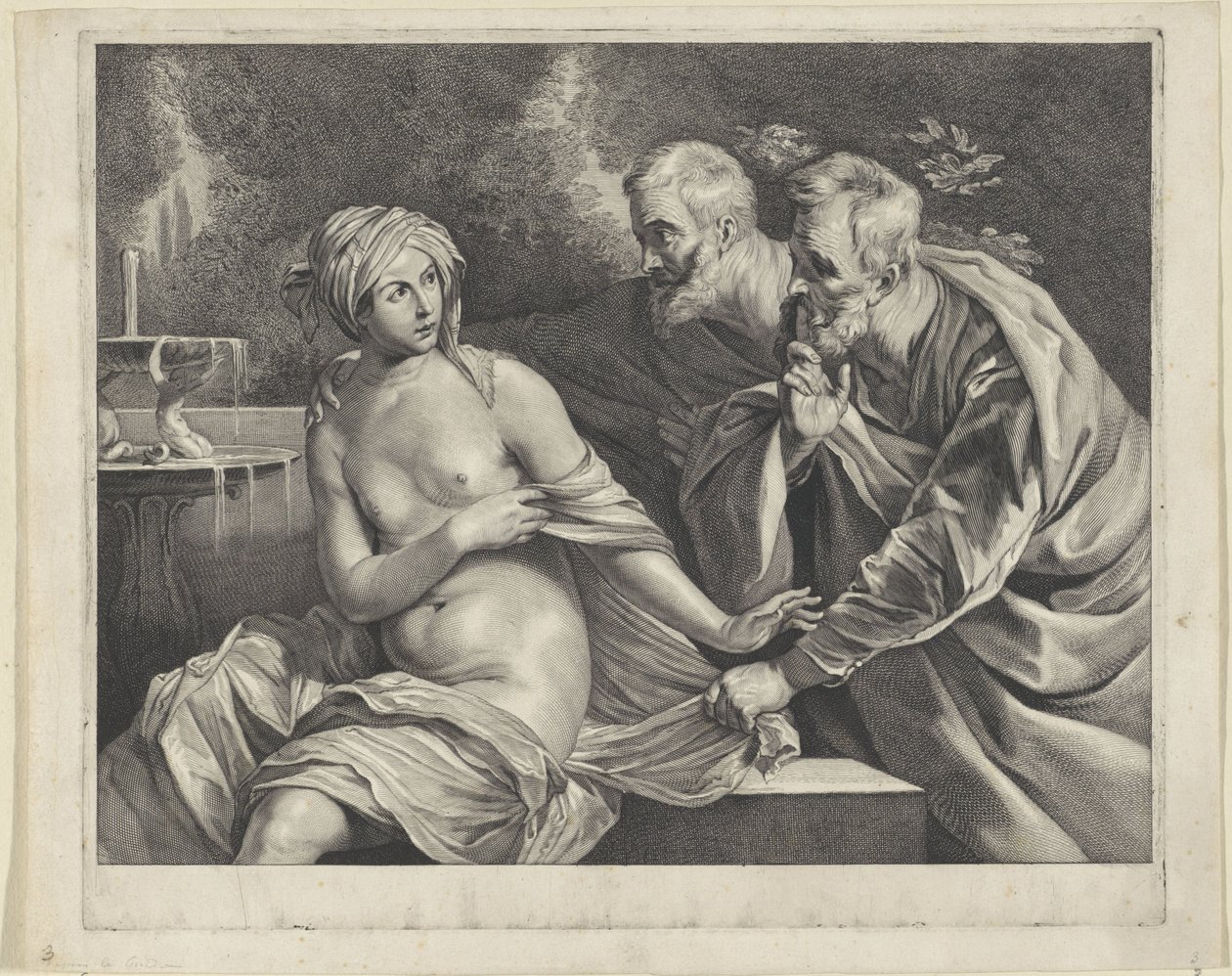 Susanna és a vének alkotó: Cornelis Visscher (II)