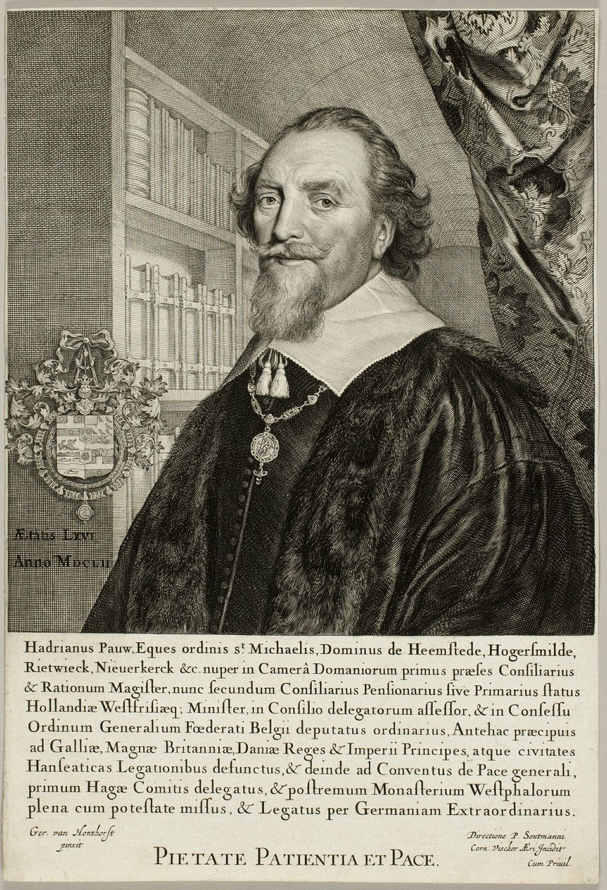 Adriaen Pauw, Heemstede ura alkotó: Cornelis Visscher