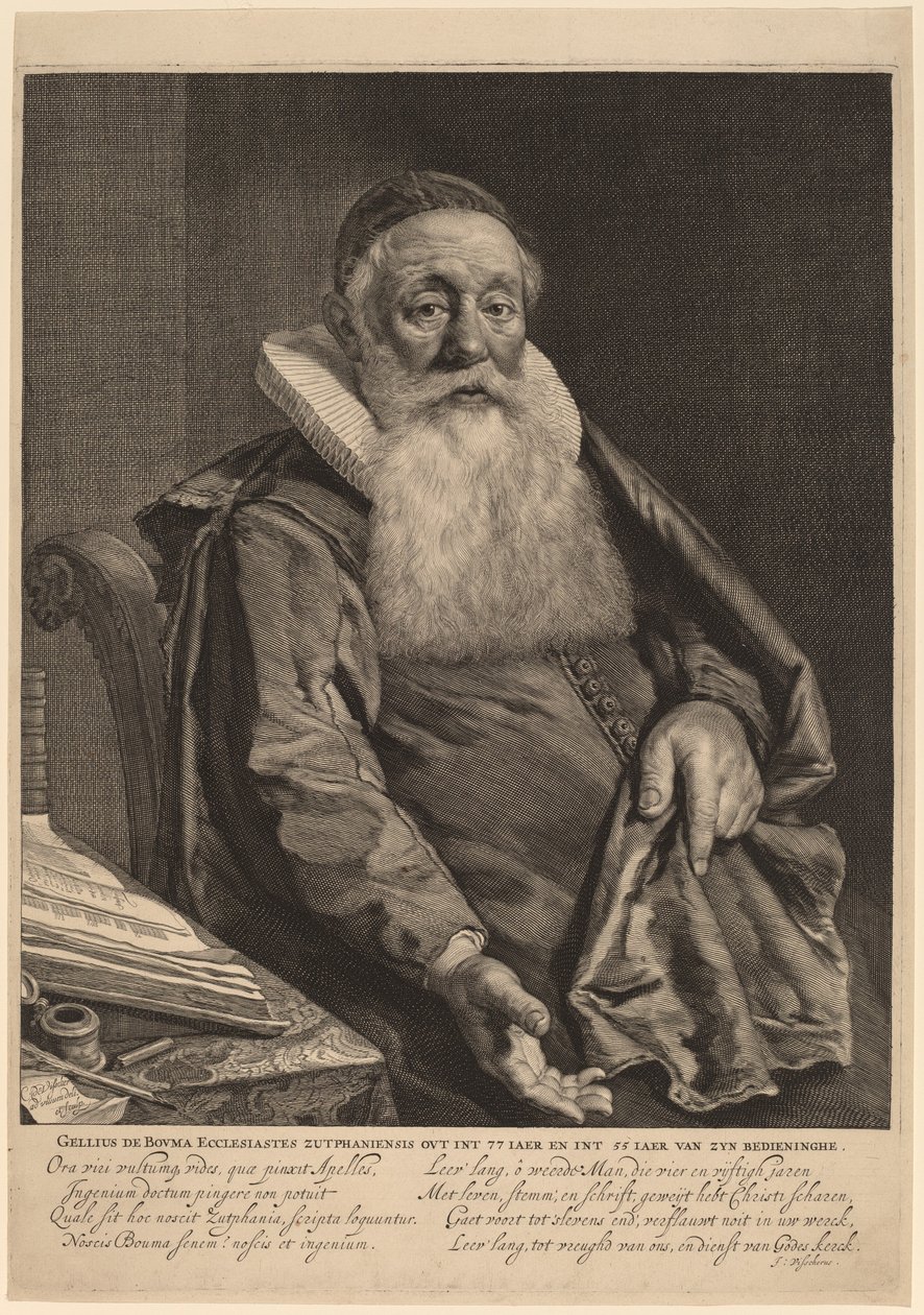 Gellius de Bouma alkotó: Cornelis Visscher