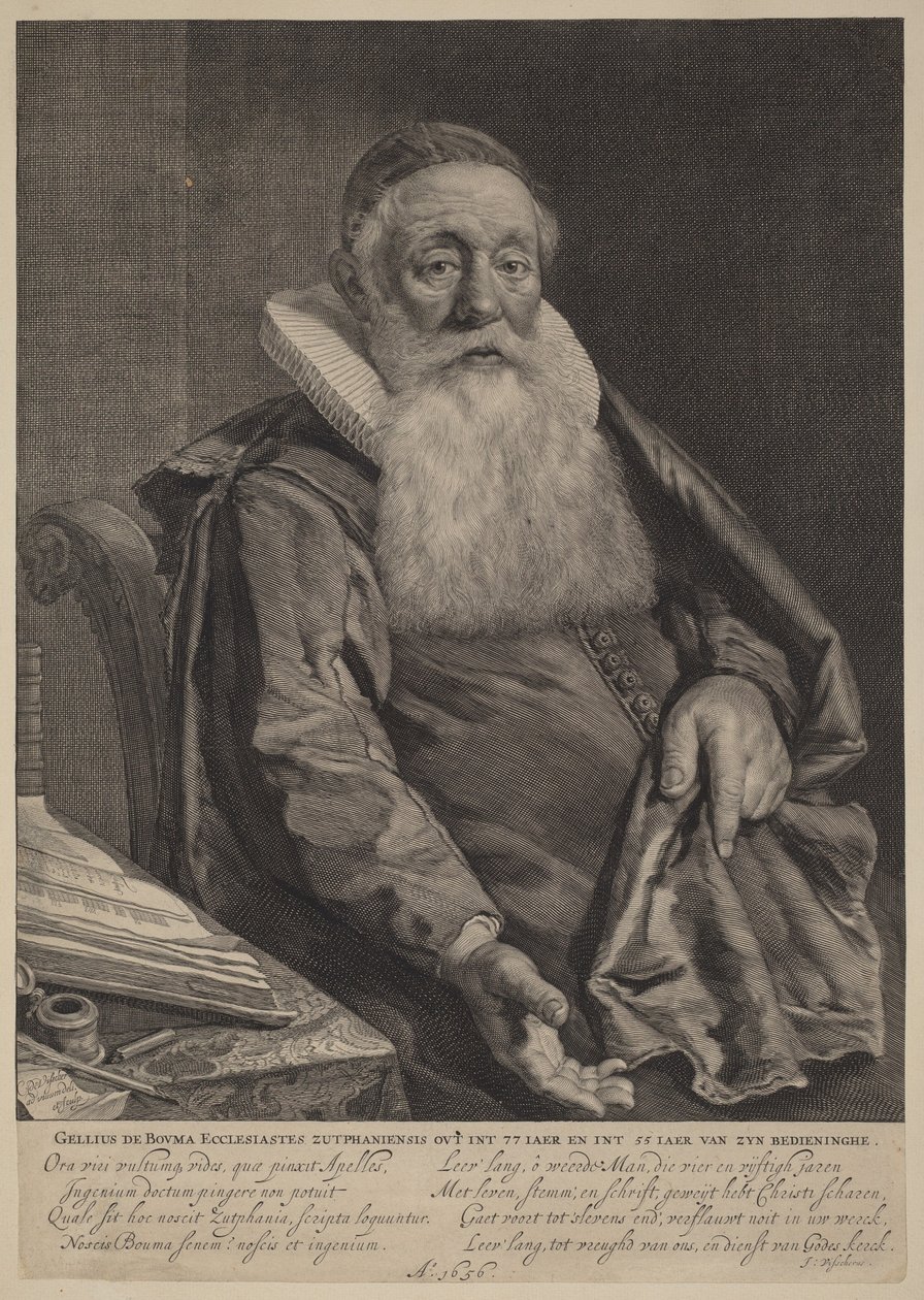 Gellius de Bouma alkotó: Cornelis Visscher