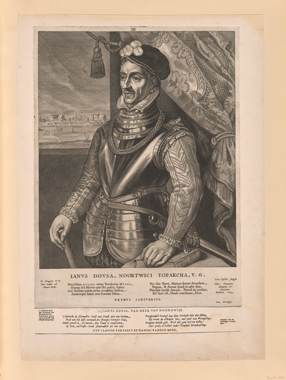 Jan van der Does, a Quatuor Personae című műből alkotó: Cornelis Visscher