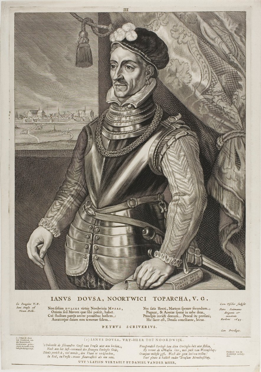 Jan van der Does, 3. lemez a Quatuor Personae-től alkotó: Cornelis Visscher