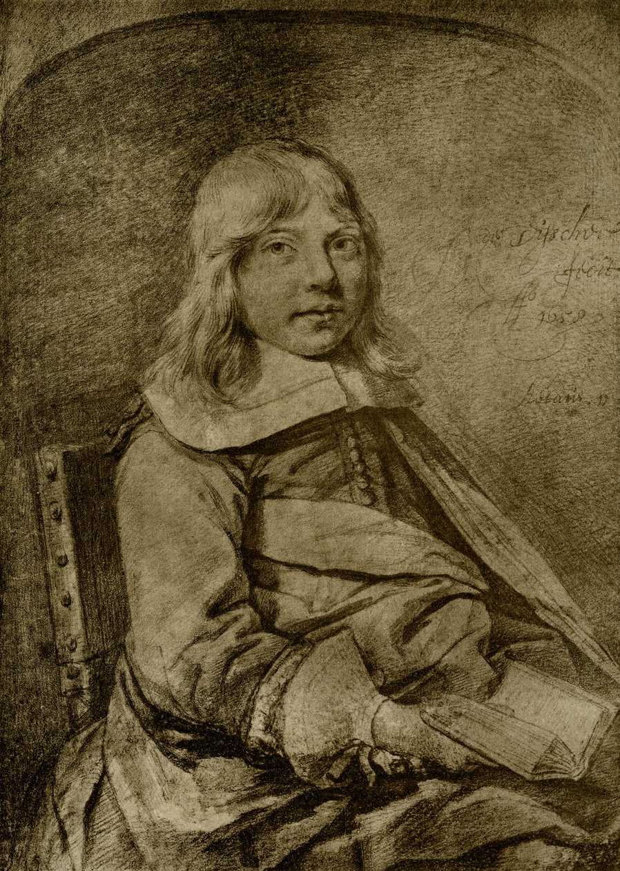 Egy tizenegy éves fiú portréja alkotó: Cornelis Visscher