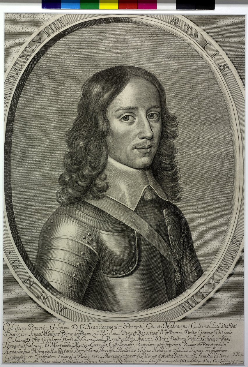 II. Vilmos orániai herceg alkotó: Cornelis Visscher