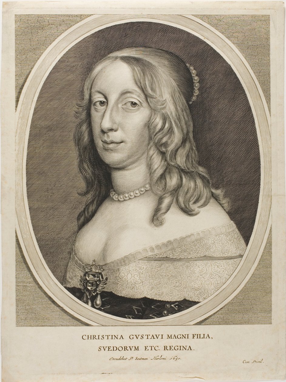 Krisztina svéd királynő alkotó: Cornelis Visscher