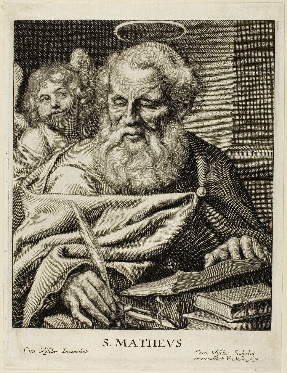 Szent Máté alkotó: Cornelis Visscher