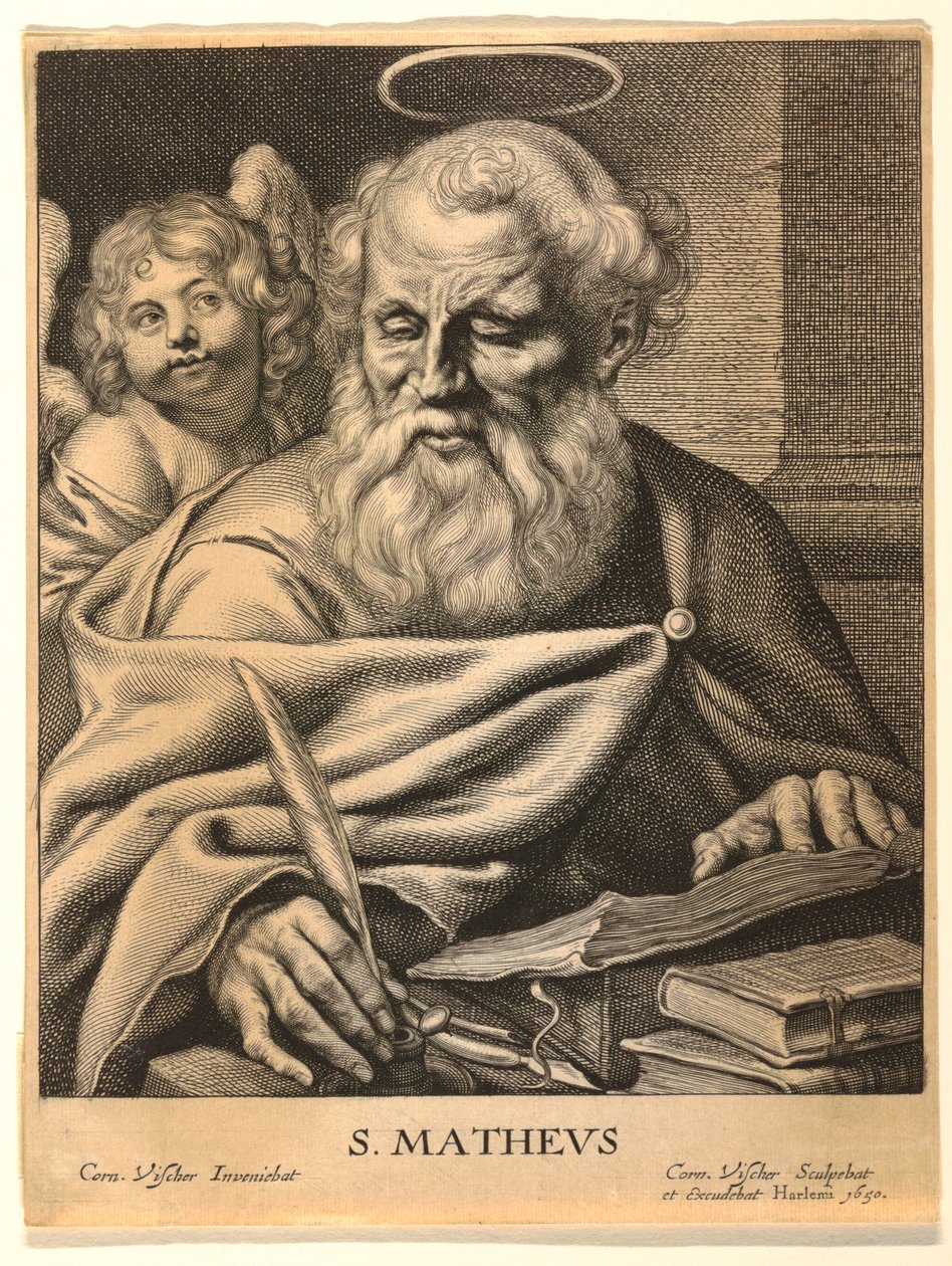 Utca. Matthew (S.Mathevs) alkotó: Cornelis Visscher