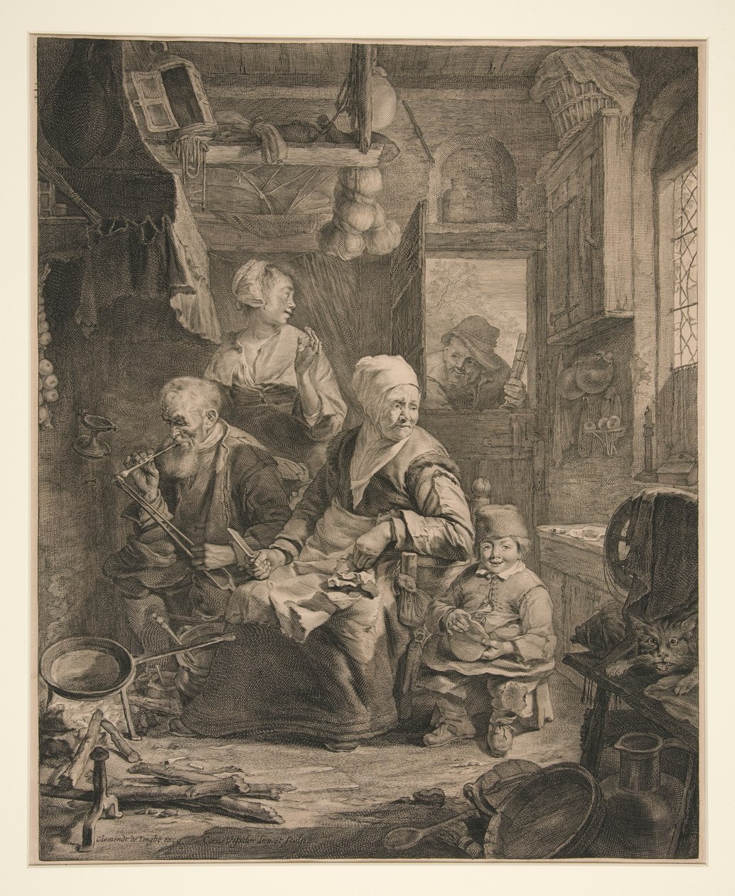A palacsinta nő alkotó: Cornelis Visscher