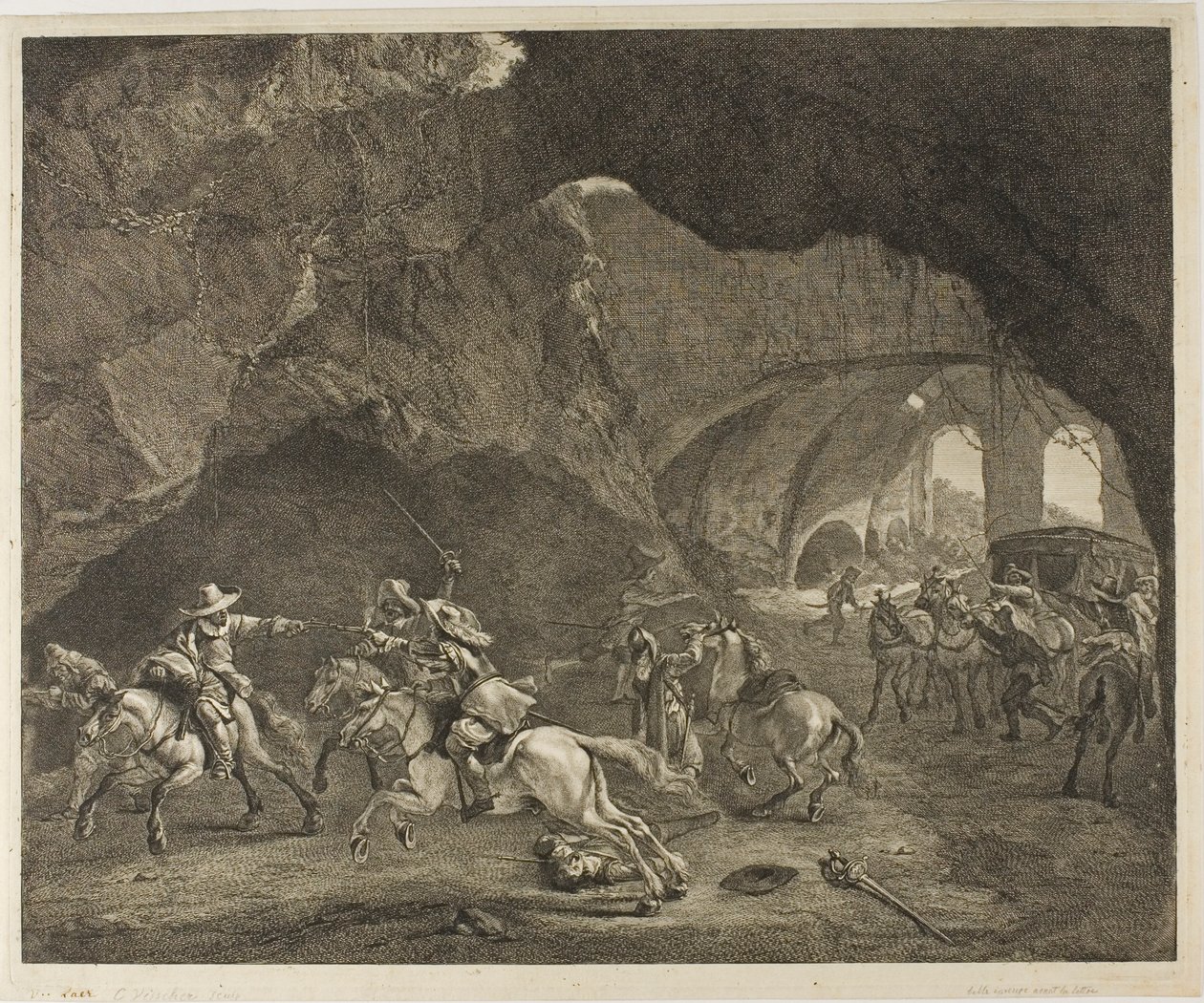 A pisztolylövés alkotó: Cornelis Visscher