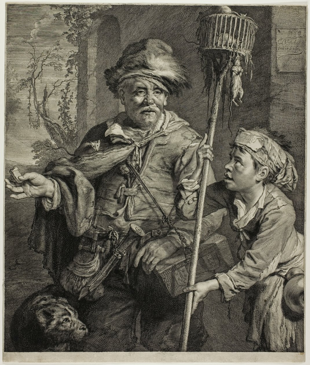 A patkányfogó alkotó: Cornelis Visscher