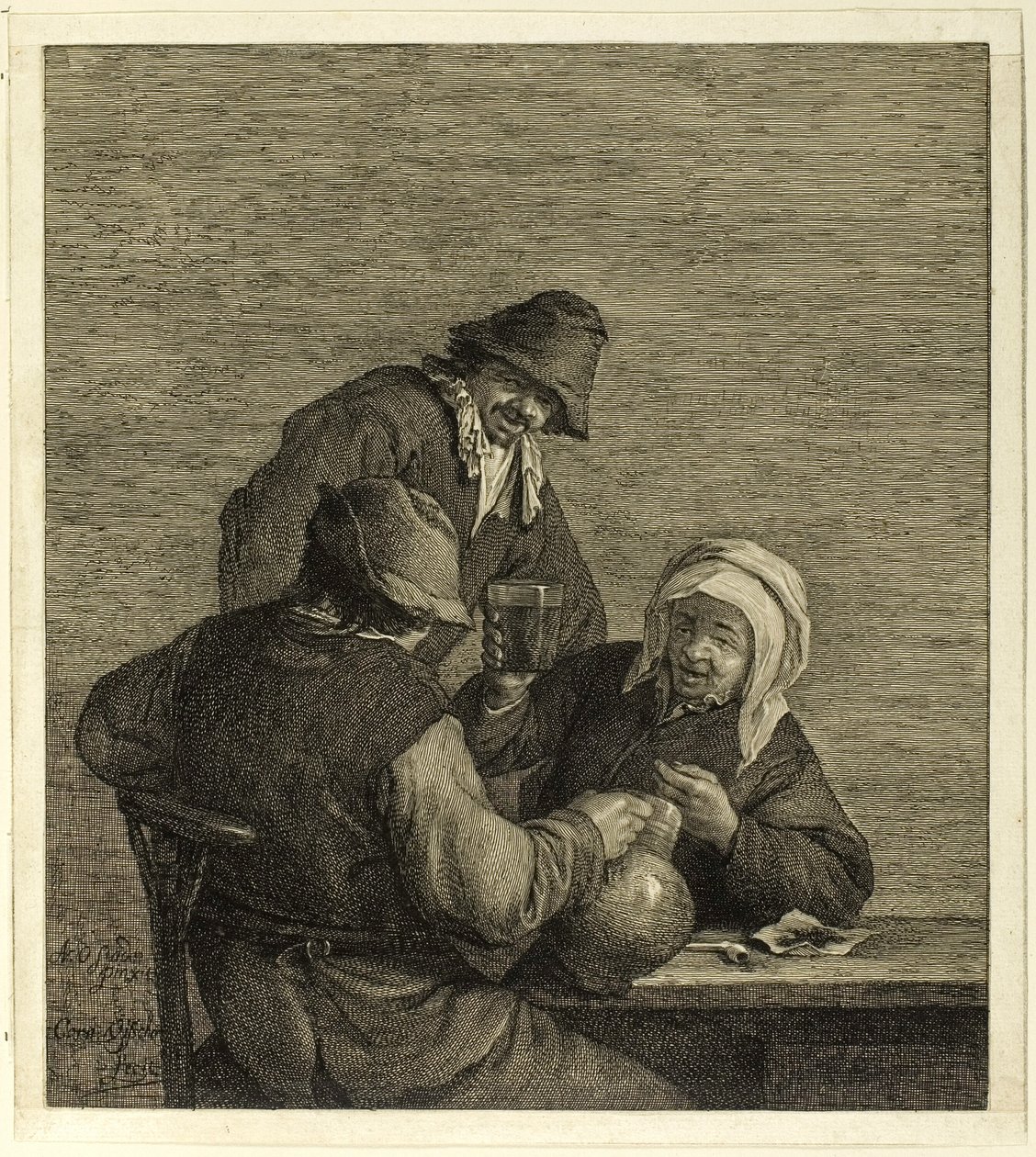 A Topers alkotó: Cornelis Visscher