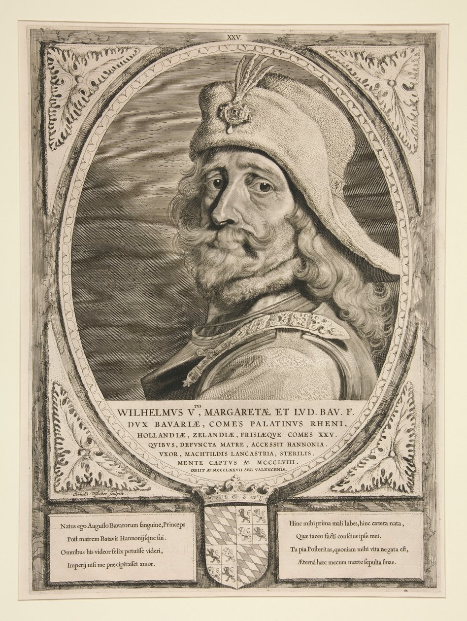 Vilmos V alkotó: Cornelis Visscher