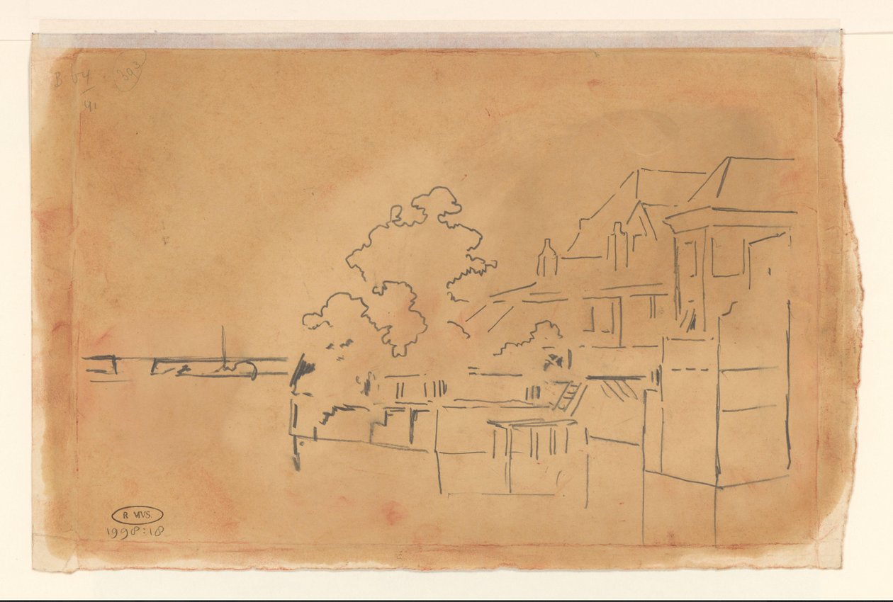 Haus am Wasser alkotó: Cornelis Vreedenburgh