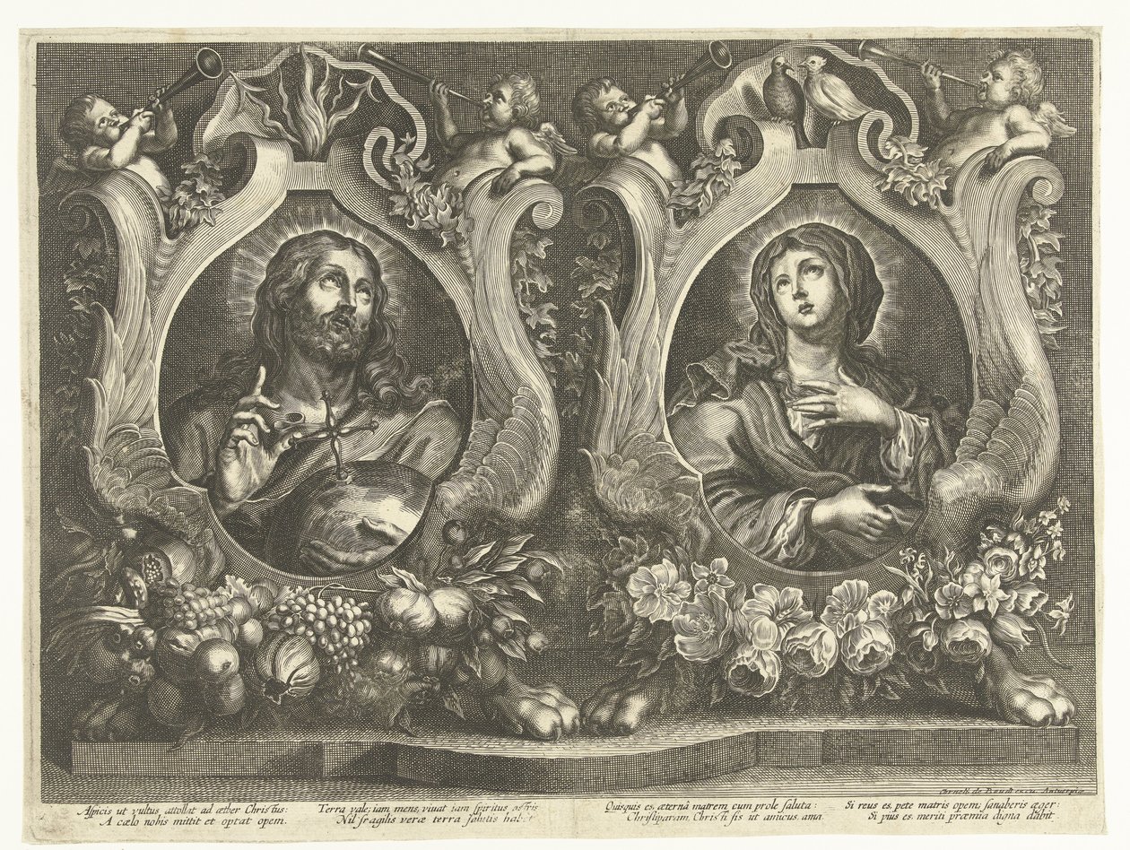 Krisztus és Mária alkotó: Cornelis de Bout (possibly)