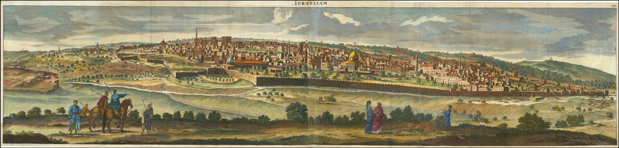 Cornelis de Bruyn, Ierusalem alkotó: Cornelis de Bruijn
