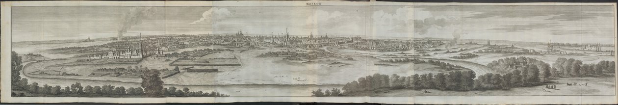 Moszkva innen: Utazások Moszkván át, 1711 alkotó: Cornelis de Bruijn