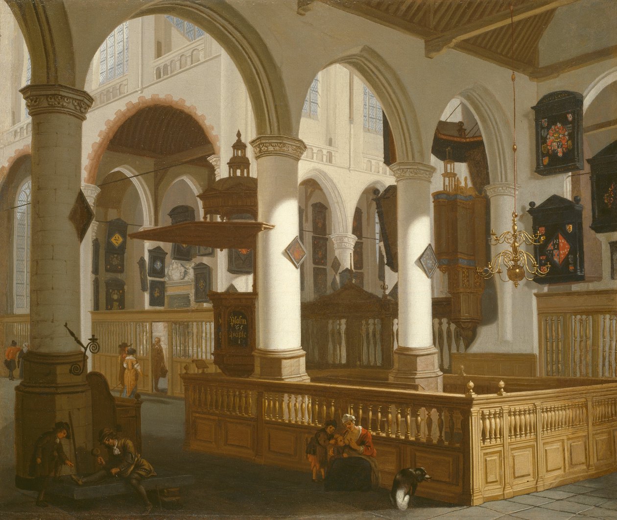 Oude Kerk, Delft alkotó: Cornelis de Man