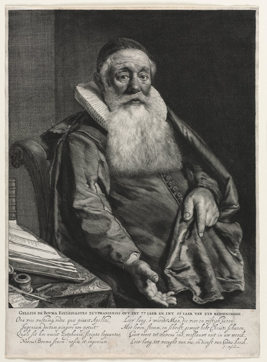 Gellius de Bouma alkotó: Cornelis de Visscher