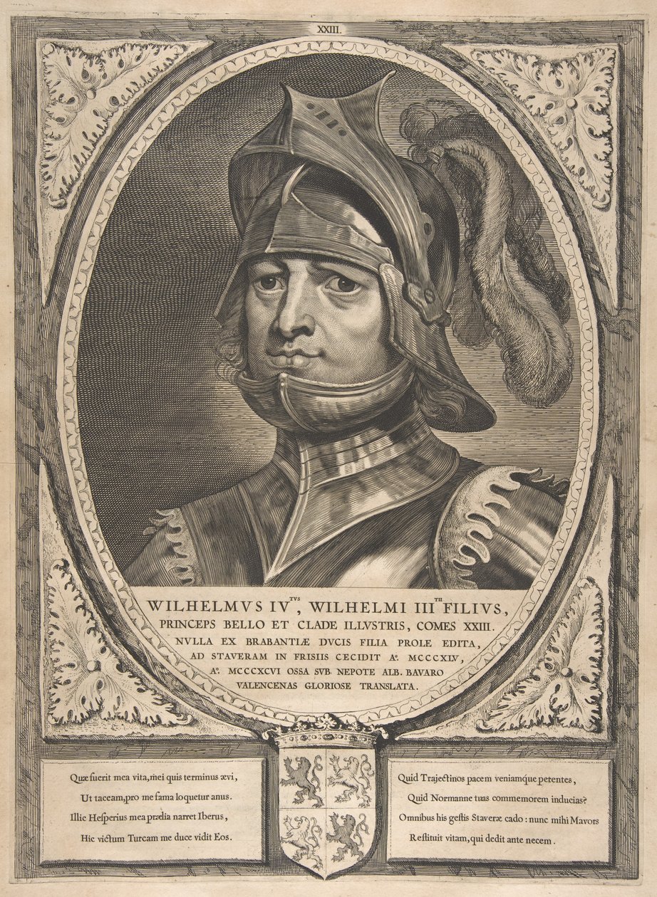 IV. Vilmos a Holland, Zeeland és Nyugat-Fríziai grófok és grófnők című sorozatból, 1650. alkotó: Cornelis de Visscher