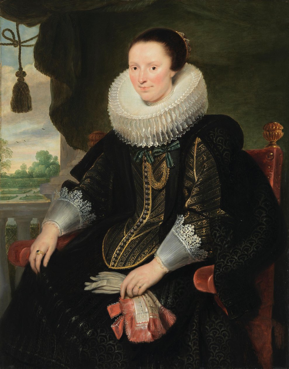Egy nő portréja alkotó: Cornelis de Vos