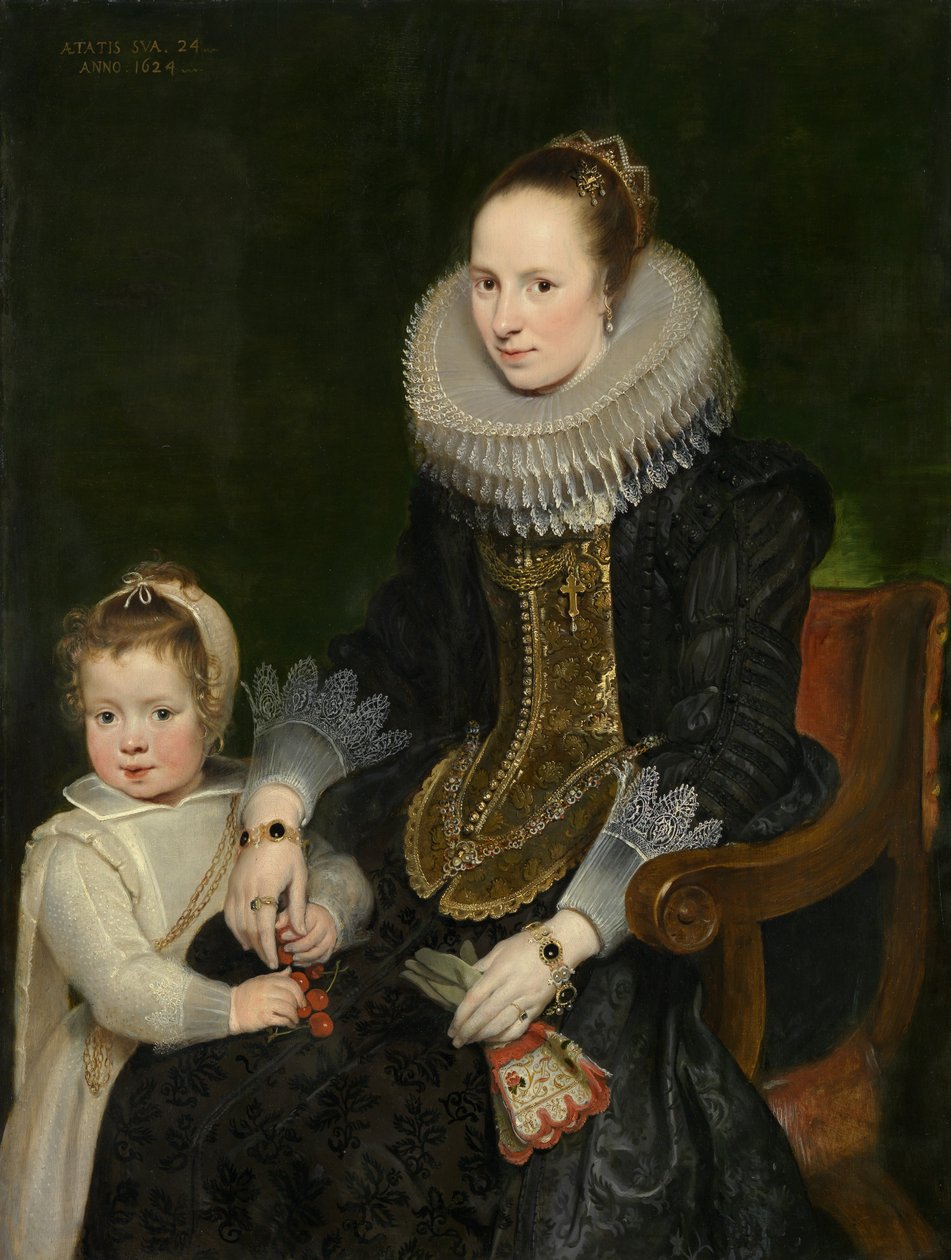 Anya és gyermeke alkotó: Cornelis de Vos