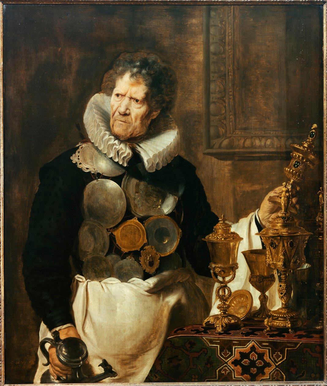 Ábrahám Grapheus portréja 1550-1624, 1620. alkotó: Cornelis de Vos