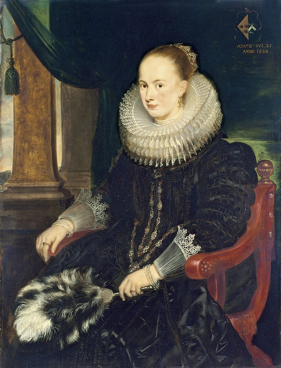 Antonia Canis portréja alkotó: Cornelis de Vos