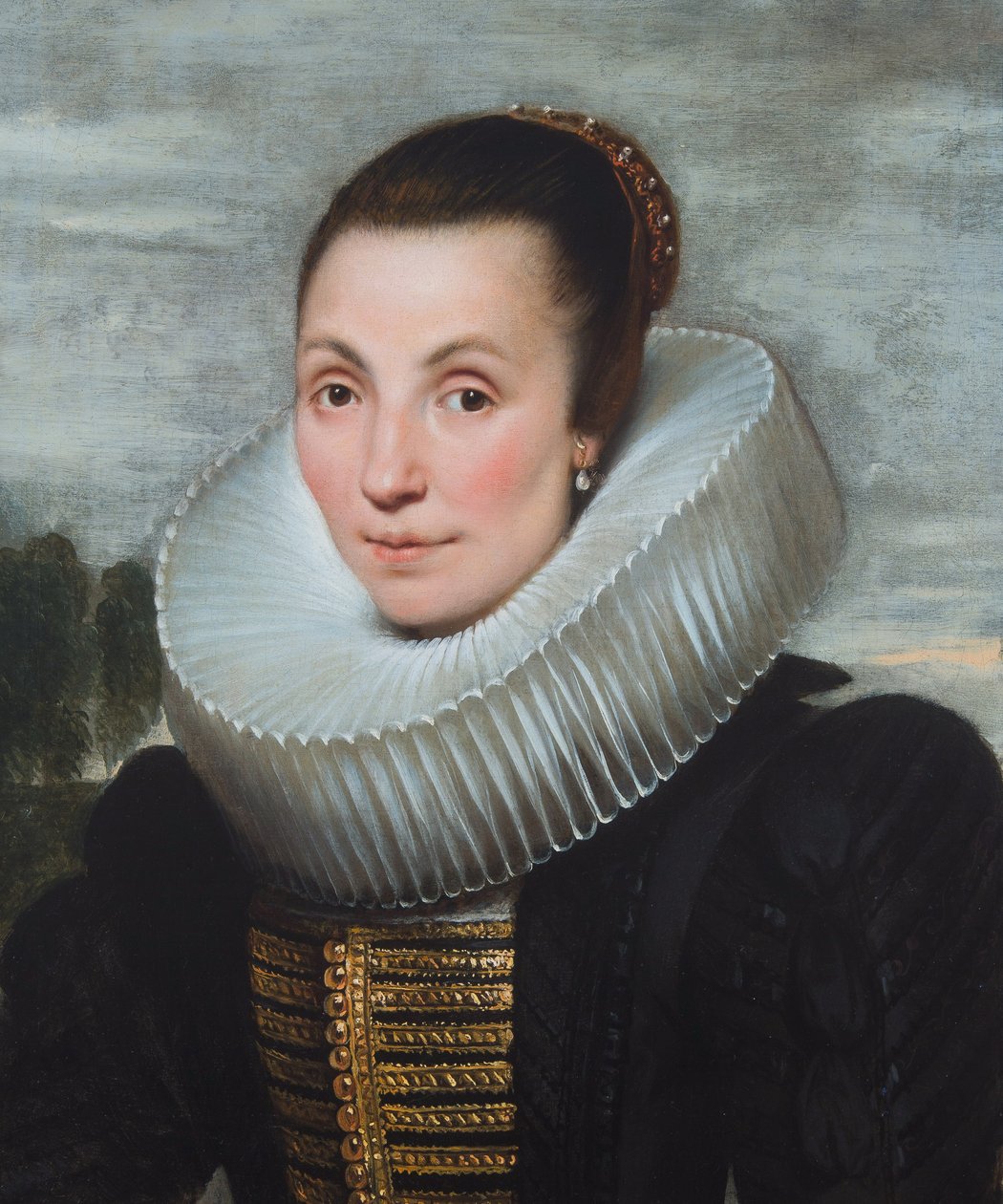 Egy hölgy portréja alkotó: Cornelis de Vos