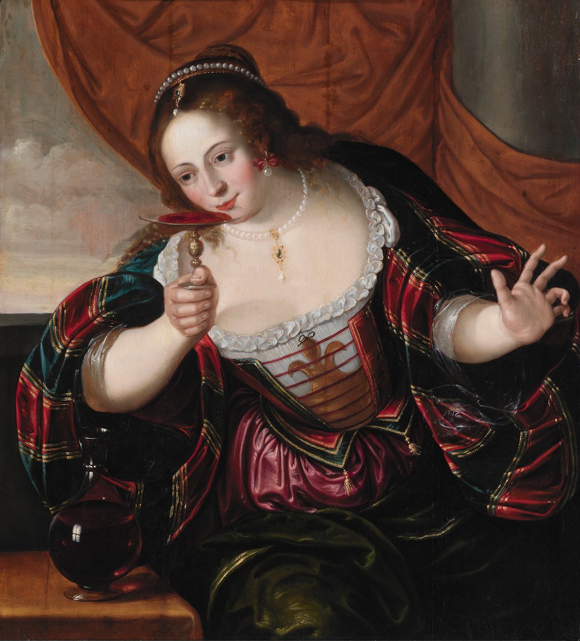 Egy hölgy portréja alkotó: Cornelis de Vos