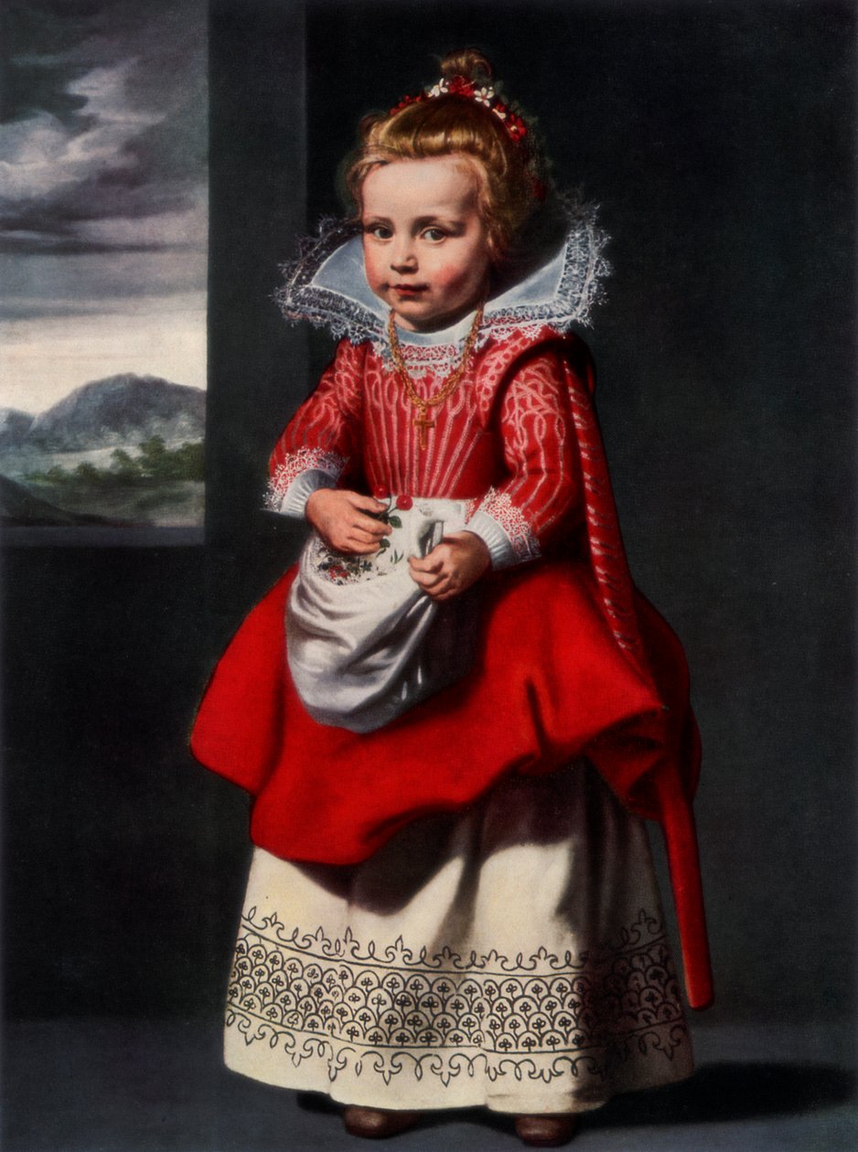 Magdalena de Vos művész lányának portréja, 1927 alkotó: Cornelis de Vos