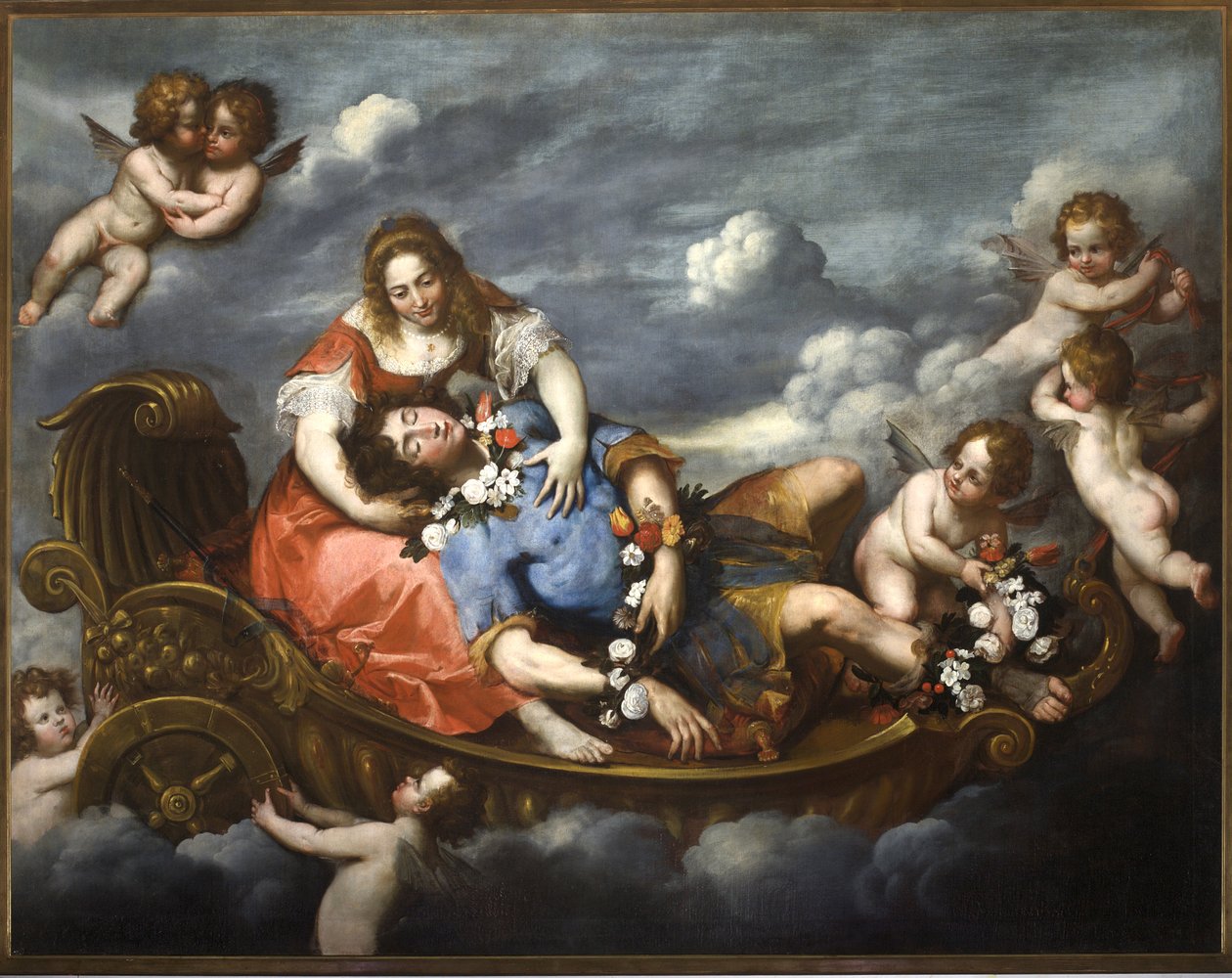 Rinaldo és Armida alkotó: Cornelis de Wael