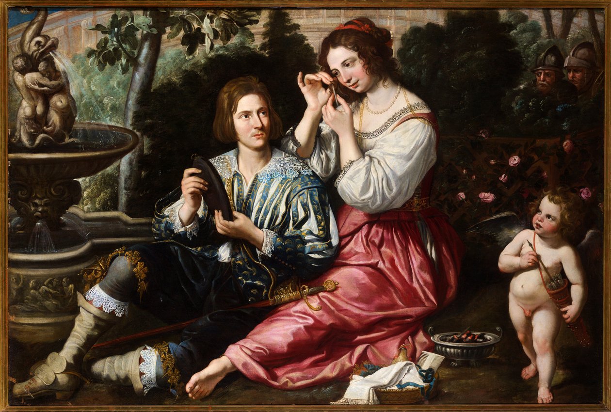 Rinaldo és Armida alkotó: Cornelis de Wael