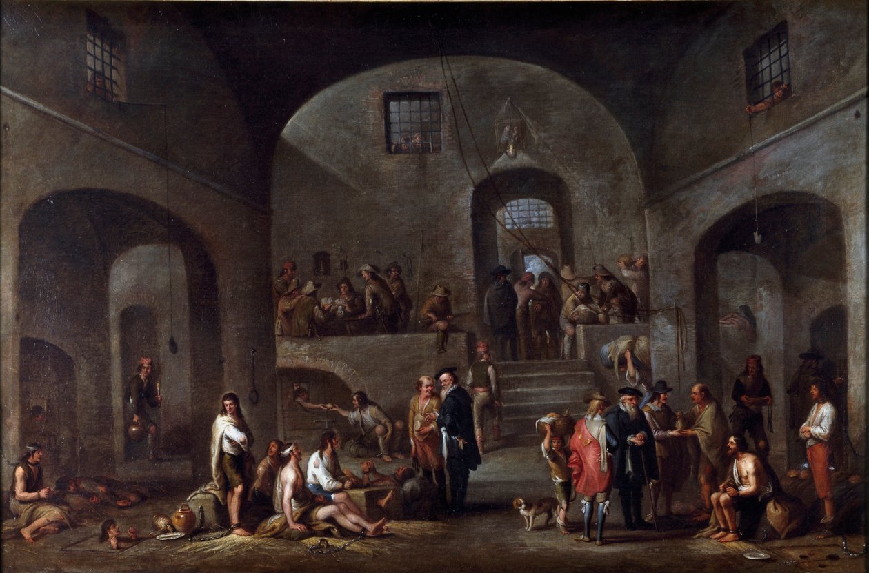 Cornelis De Wael (1592-1667) festménye (ec.flam) Gének, gyűjtemény Banco di Chiavari alkotó: Cornelis de Wael