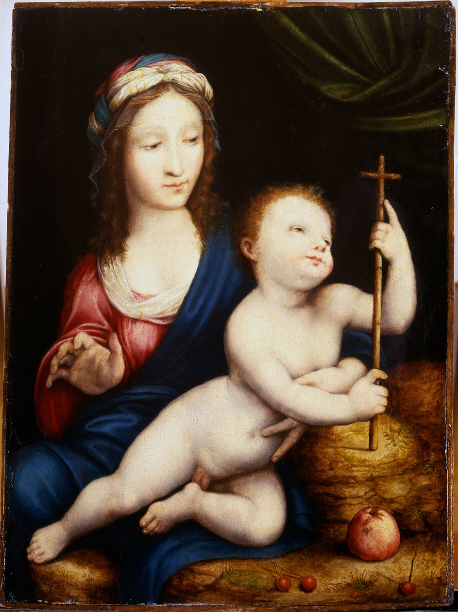 A Madonna és a gyermek alkotó: Cornelis van Cleve