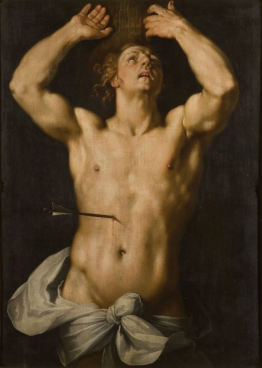 Szent Sebestyén alkotó: Cornelis van Haarlem