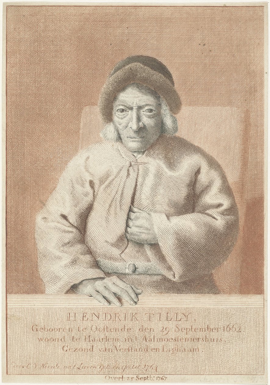 Hendrik Tilly portréja alkotó: Cornelis van Noorde