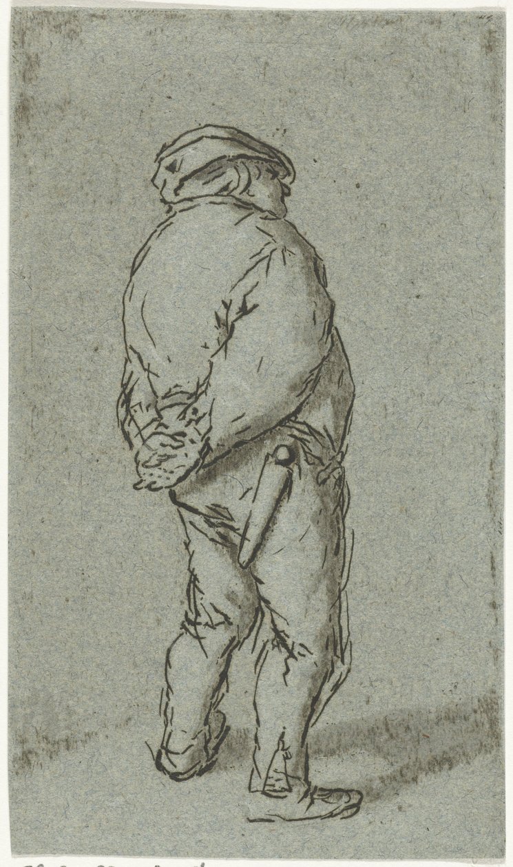 álló ember alkotó: Cornelis van Noorde