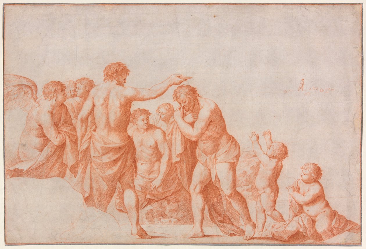 Krisztus megkeresztelkedése alkotó: Cornelis van Poelenburgh