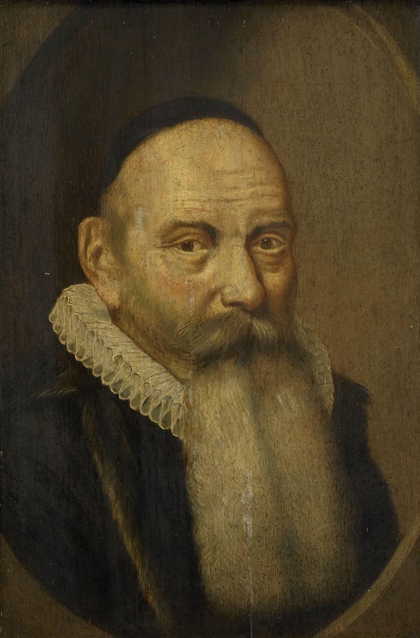 Jacobus Rolandus (1562-1632) portréja alkotó: Cornelis van der Voort (copy after)