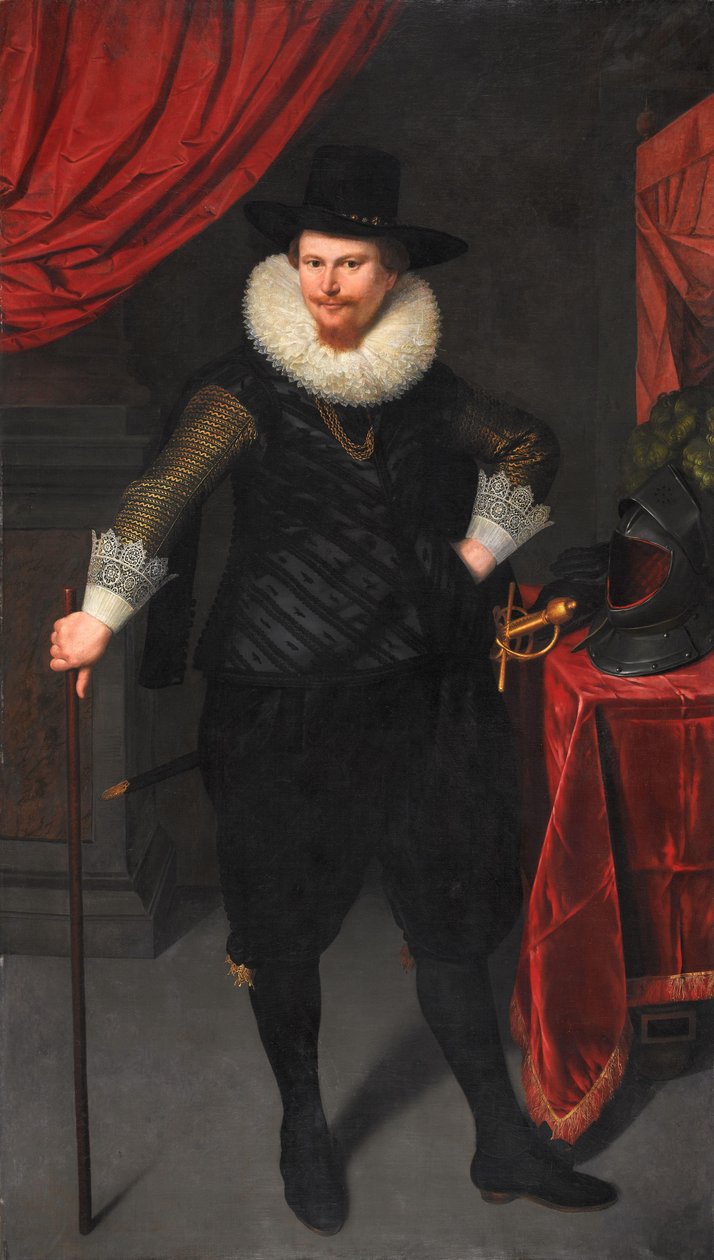 Laurens Real portréja Laurens Real portréja alkotó: Cornelis van der Voort