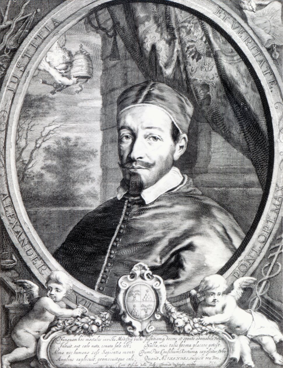 Sándor pápa, Clement de Jonghe kiadója, VII alkotó: Cornelis Visscher