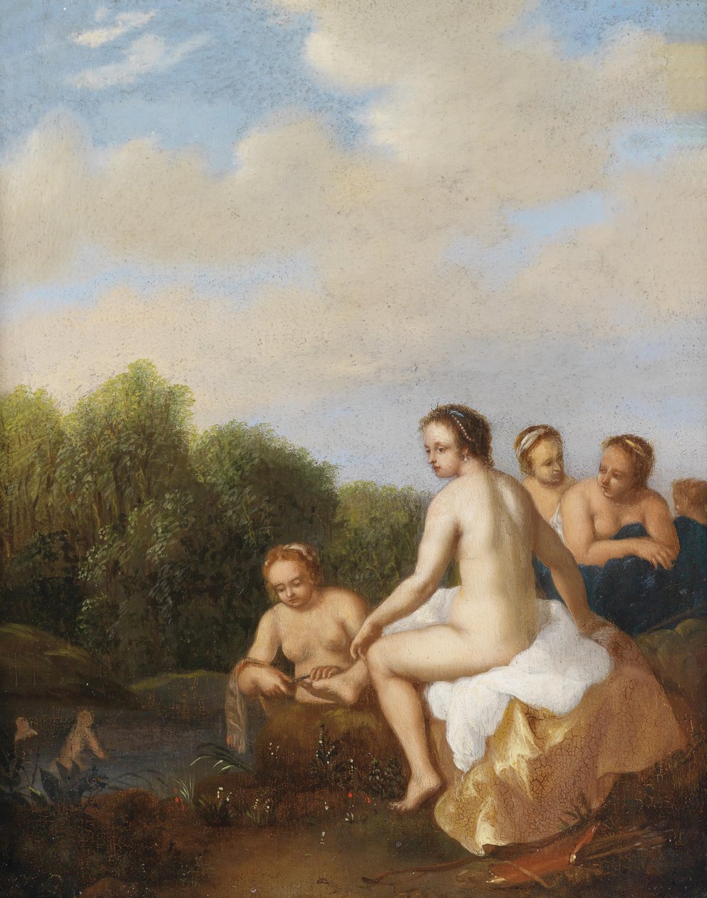 Fürdő nimfák alkotó: Cornelis van Poelenburgh or Poelenburch