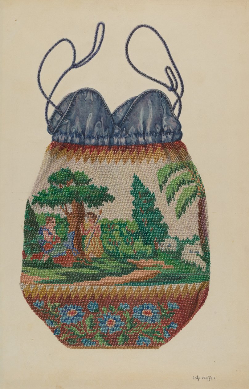 Gyöngyös táska alkotó: Cornelius Christoffels
