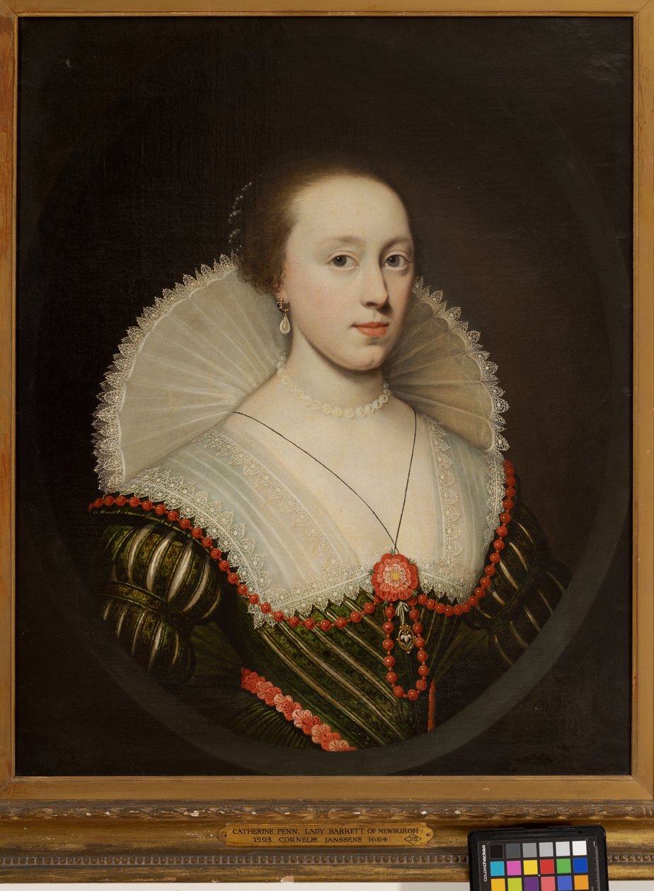Catherine Fenn, Lady Barret of Newburgh († 1674) alkotó: Cornelius I Johnson