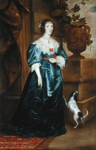 Lady Gerard of Bromley († 1634) 1633 körül (olaj, vászon) alkotó: Cornelius Janssen van Ceulen