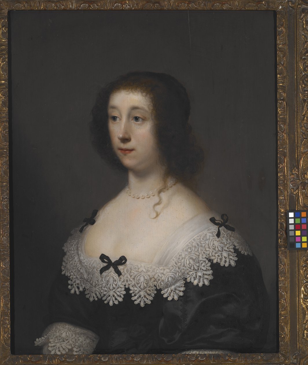 Lettice Morrison, Falkland vikomtné (olaj, vászon) alkotó: Cornelius Janssen van Ceulen