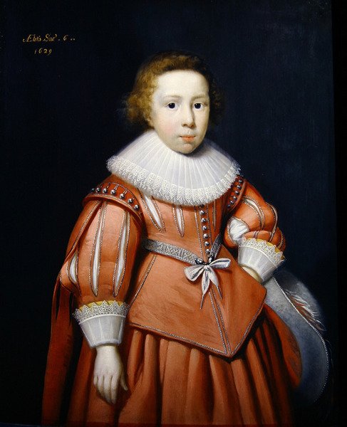 Egy fiatal fiú portréja alkotó: Cornelius Janssen van Ceulen