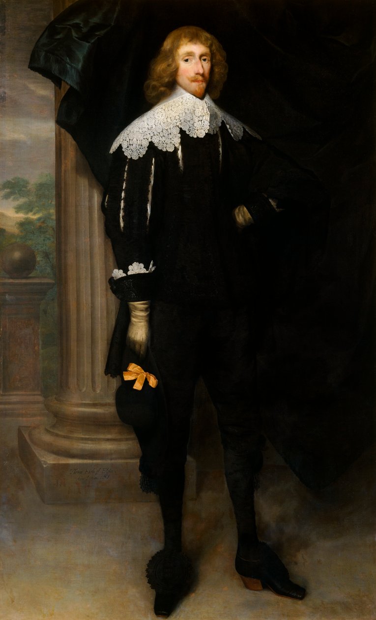 Thomas Bruce, Elgin 1. grófja, skót nemes, 1638 alkotó: Cornelius Janssen van Ceulen