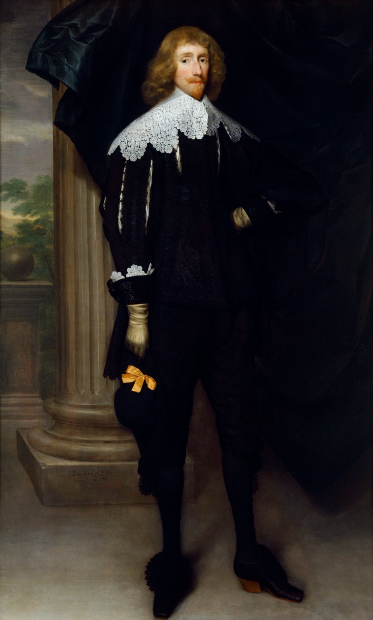 Thomas Bruce, Elgin grófja (olaj, vászon) alkotó: Cornelius Janssen van Ceulen